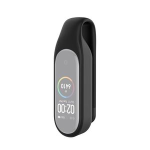 Silicone Clip for Xiaomi Mi Band 5/6 - Black