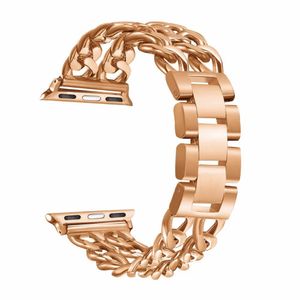 Steel Wrist Watchband for Apple Watch Ultra 49mm - Rosegold