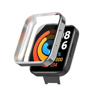 Xiaomi Redmi Watch 2 Lite Smartwatch case with a screen protector - Silver