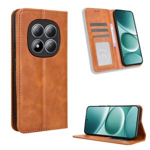 Xiaomi Redmi Note 15 ProPlus 5G Wallet cover - Brown