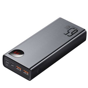 Baseus Adaman powerbank 20000mAh 65W – svart