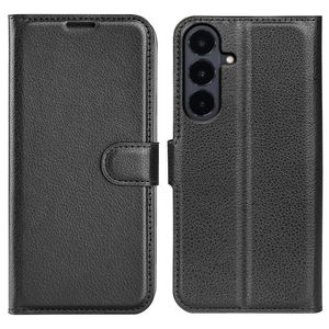 Samsung Galaxy S26 FE Lommebokdeksel med Stativ – Svart