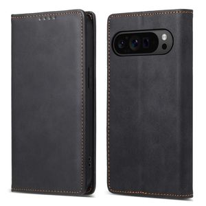 Google Pixel 11 / 11 Pro LommebokCover i PU skinn - Svart