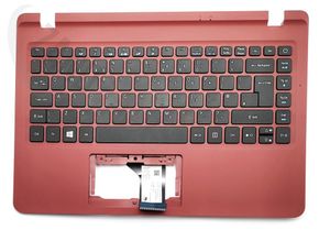 Acer A114-31 Keyboard (UK-ENGLISH) & Upper Cover (RED)
