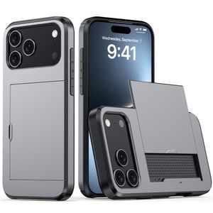 iPhone 17 Pro Max Deksel med kortspor - Grå