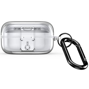 DUX DUCIS Samsung Galaxy Buds4/Buds4 Pro Kuori Karabiinihaka – Läpinäkyvä