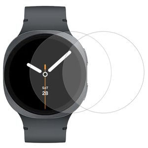 Samsung Galaxy Watch9 44mm Skjermbeskytter Herdet Glass 2.5D HD, 2-pakning