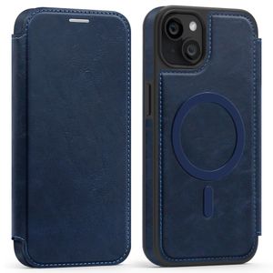 iPhone 14 Plus Lommeboketui MagSafe RFID-blokkerende - Safir
