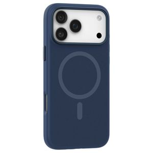 MUTURAL iPhone 18 Pro Max/17 Pro Max MagSafe kuori silikonista - Tummansininen
