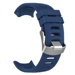 Garmin Forerunner 610 Klokkereim i silikon - mørkeblå