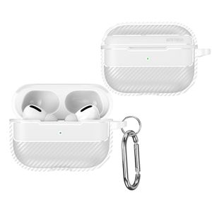 Apple AirPods Pro 3 Cover med Krog - Gennemsigtig