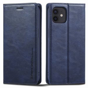 LC.IMEEKE iPhone 12 Mini Wallet Cover - Blue