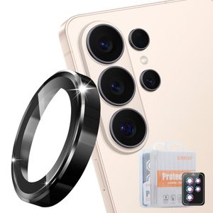 ENKAY HAT PRINCE Samsung Galaxy S26 Ultra Linsebeskytter Metallring - Svart