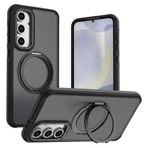 Samsung Galaxy S26 FE deksel med magnetisk ring - svart
