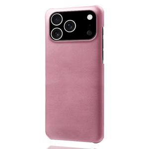 iPhone 18 Pro/17 Pro Deksel i PU-skinn - Rose gull
