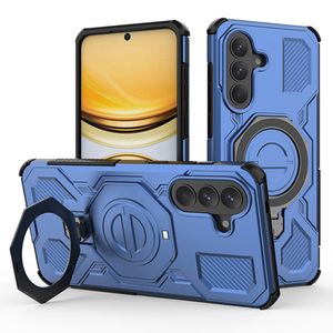 Samsung Galaxy A37 5G Kuori Jalustalla MagSafe-yhteensopiva - Tummansininen