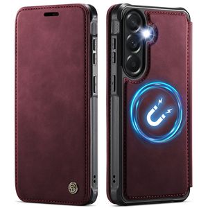 CASEME 053  Samsung Galaxy A17/A16/A26 Lompakkokotelo MagSafe RFID-estävä - Punainen