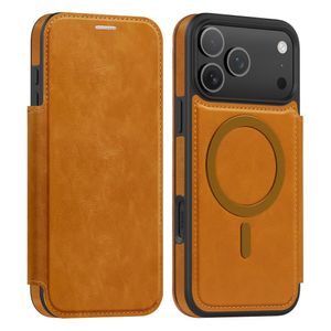 iPhone 17 Pro Max MagSafe Case with Card Slot - Brown