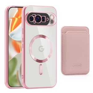 Google Pixel 10 Pro XL Skal med plånbok - Rosa