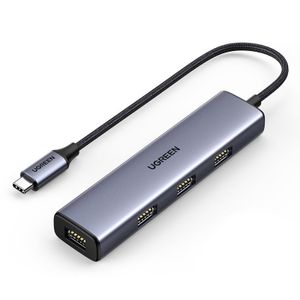Ugreen HUB USB Type C splitter - 4x USB 3.2 Gen 1 sølv (CM473 20841)