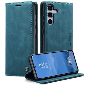 CASEME Samsung Galaxy S25 FE Plånboksfodral med Kortfack - Blå