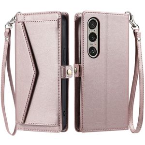 Sony Xperia 1 VII Fodral med Bärrem - Roséguld