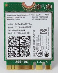 HP WLAN 802.11ABGN+BT4 2x2 NGFF NMA