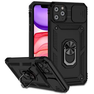 iPhone 11 Pro Cover med Ringholder - Sort