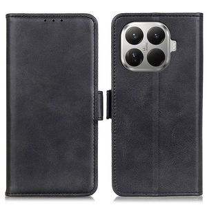 Xiaomi 17T Pro Lompakkokotelo PU nahka - Musta