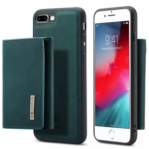 DG.MING iPhone 7 Plus / 8 Plus Cover med Pung - Grøn