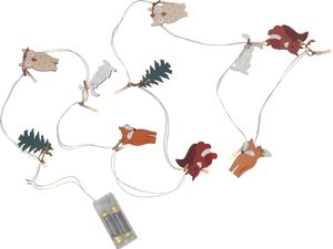 Lyslenke Forest Friends / 10 LED / 1,8M / BATTERI