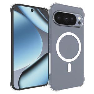 Google Pixel 11 Pro MagSafe-kompatibelt Deksel TPU - Gjennomsiktig