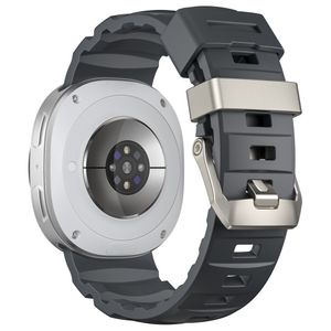 Samsung Galaxy Watch8 44mm osv. Urrem, Silikone - Sort