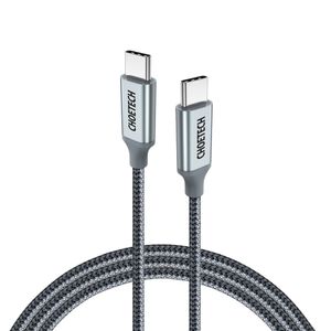 Choetech XCC-1002-GY USB-C til USB-C kabel 100W 1,8m – Grå