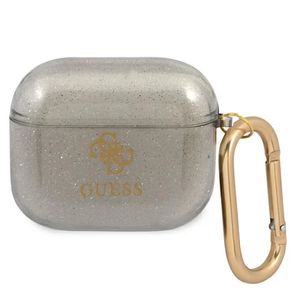 Guess Glitter Etui till Airpods 3 - Sort