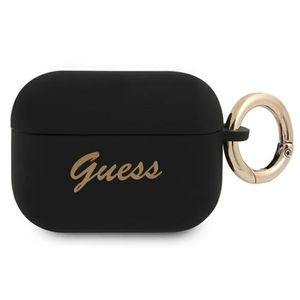 Guess Silicone Vintage Script Fodral till AirPods Pro - Svart
