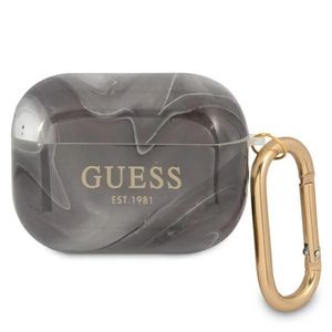 Guess Marble Strap Fodral till AirPods Pro - Svart