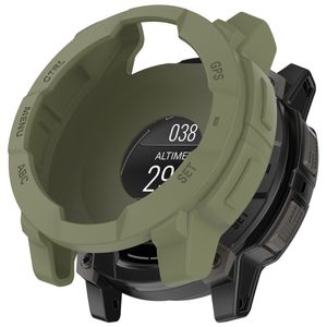 Garmin Instinct 3 AMOLED 50mm etc. Case in Silicone - Green