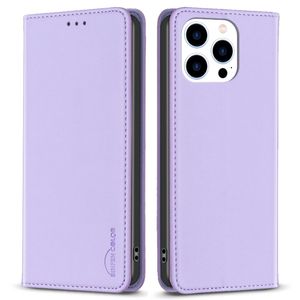 BINFEN COLOR iPhone 13 Pro Max Lompakkokotelo - Violetti