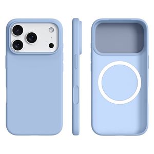 iPhone 18 Pro Max/17 Pro Max MagSafe-kompatibelt deksel ultratynt – blå