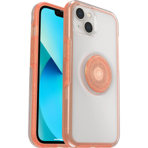 Otterbox Otter+Pop Symmetry Clear Case for iPhone 13 - Coral