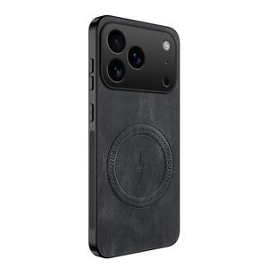 iPhone 18 Pro Max MagSafe Kuori - Musta