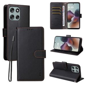 ENKAY HAT PRINCE Motorola Moto G86 5G / G86 Power 5G wallet cover - Black