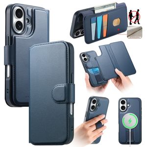 CASENEO iPhone 16 Cover with Stand - Blue