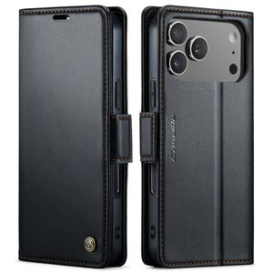 CASEME iPhone 17 Pro Max Etui med Kortspor - Svart