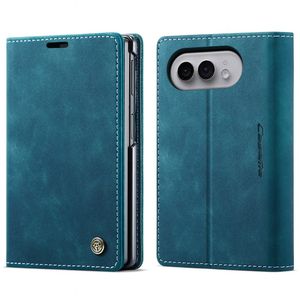 CASEME iPhone Duo Lompakkokotelo PU-nahkaa - Sininen