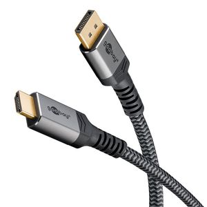 Goobay DisplayPort til HDMI-kabel 8K/60Hz, 1m