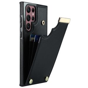 Samsung Galaxy S26 Ultra Deksel med Kortholder - Svart