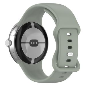 Google Pixel Watch 3 41 mm Kellonranneke, Silikoni - vihreä