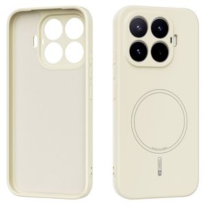 ABEEL Xiaomi 17T Silikondeksel med MagSafe - Beige